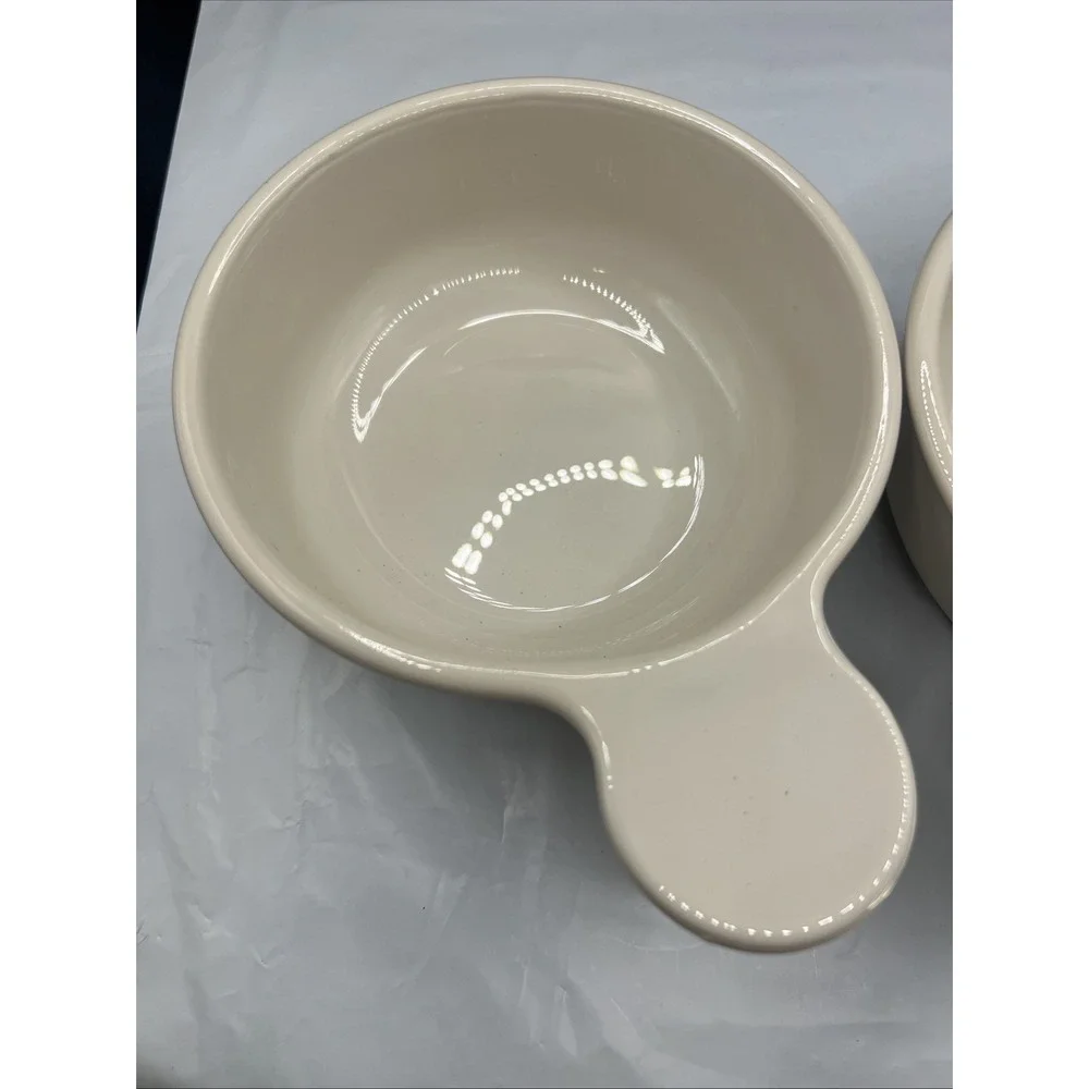 Corning Ware USA Grab It French White Bowl P-150-B 15 OZ Set of 2 Vintage